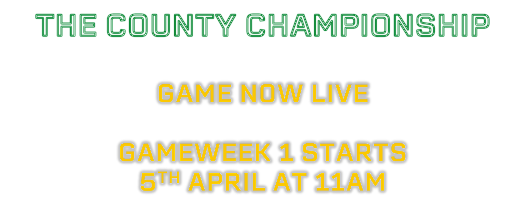 County Championship Fantasy Cricket Coming Soon